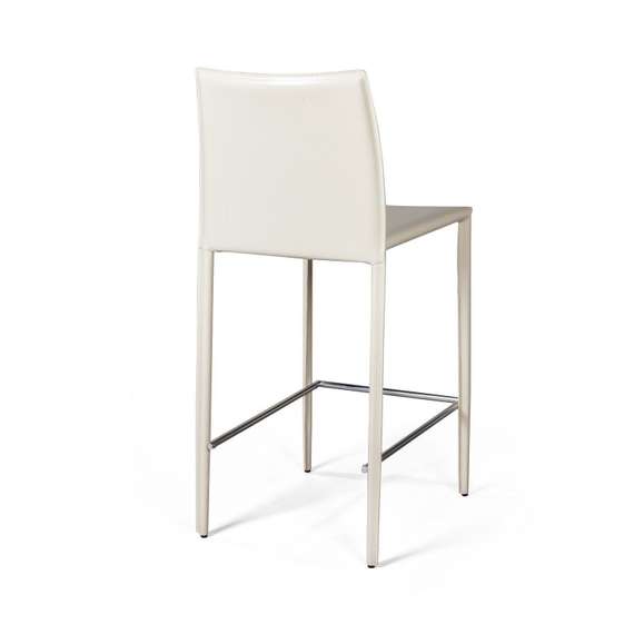 Полубарный стул Rolf бежевая кожа