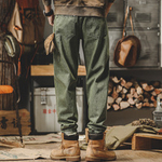 Мужские джинсы Jerryeno в американском ретро стиле, весна-осень,модная брендовая рабочая одежда, свободные повседневные брюки для мужчин