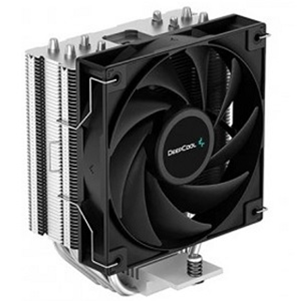Кулер для процессора DeepCool AG400, S-1700, TDP 220W, черный/серебристый (R-AG400-BKNNMN-G-1)