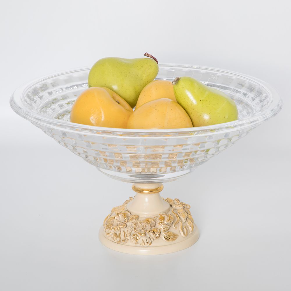 Фруктовница-конфетница Лето 3 Айвори