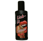 Съедобная смазка + массаж 3в1 LICK IT Вишня (50 мл)