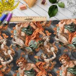 Ткань Ниагара Софт фантазия на тему искусства