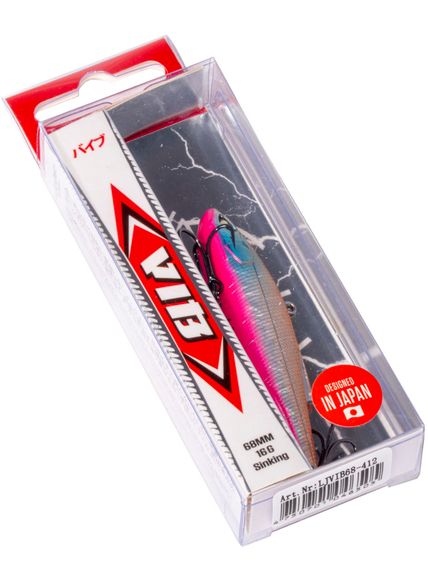 Воблер тонущий вертикальный LJ Pro Series VIB S 68.00/412