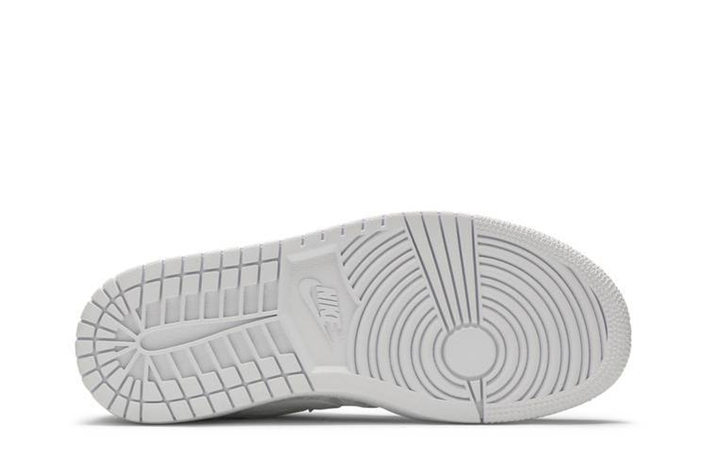 Кроссовки Jordan Air Jordan 1 Low All-White (Женская размерная сетка)
