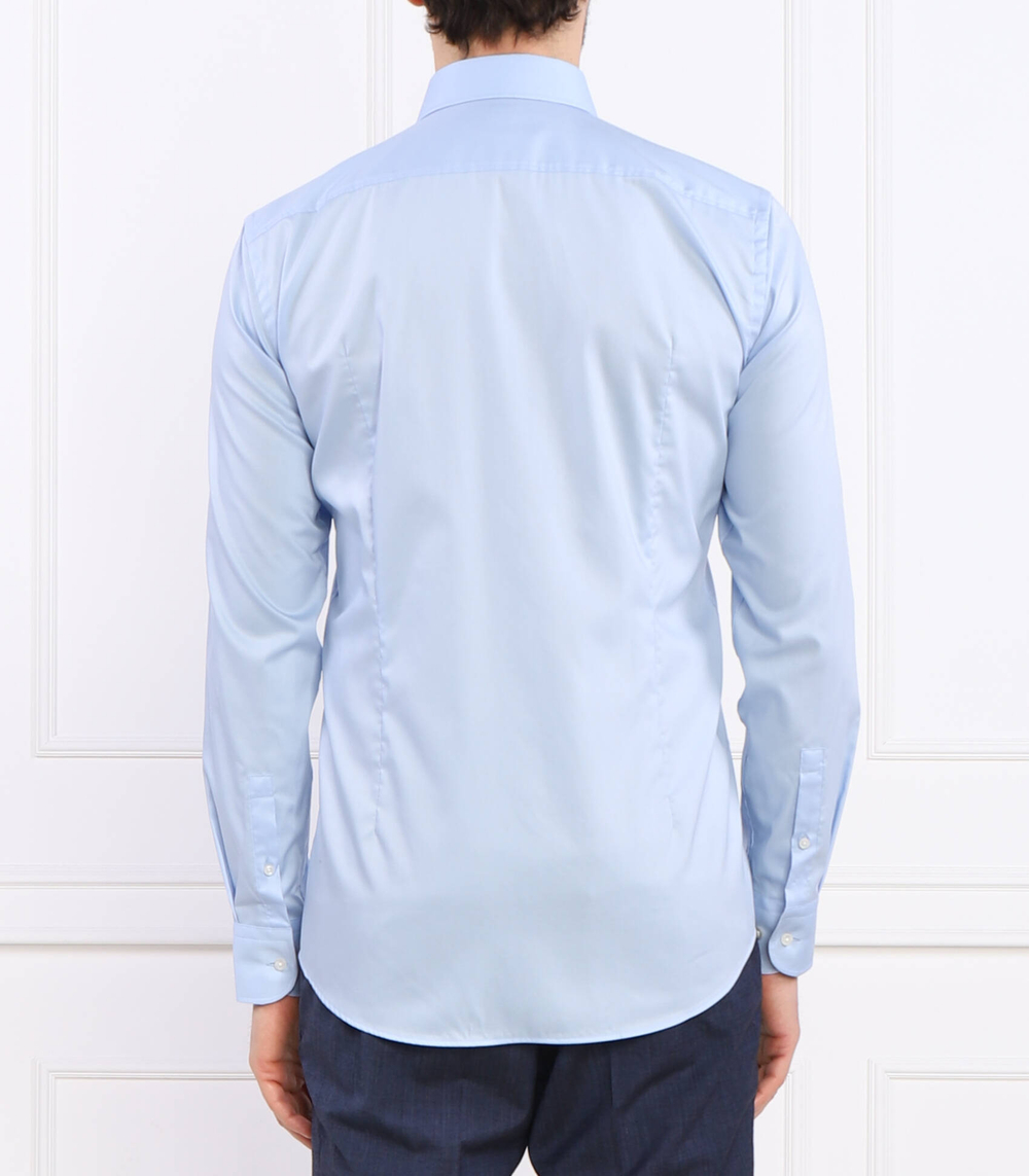 Рубашка H-HANK-kent-C3-214 BOSS BLACK - голубой(50490514)