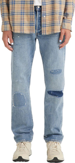 Джинсы Levis 501 Levi's Original Jeans Light Indigo Destructed голубой