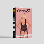 Кетсьюит (боди-комбинезон) Blanca S/L черный