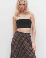 Юбка One Two A-line Dark-Blue