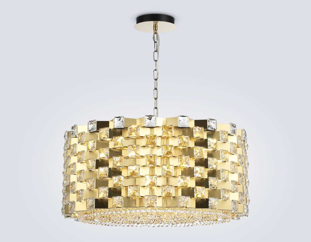 Подвесная люстра с хрусталем Ambrella light High Light LH41009