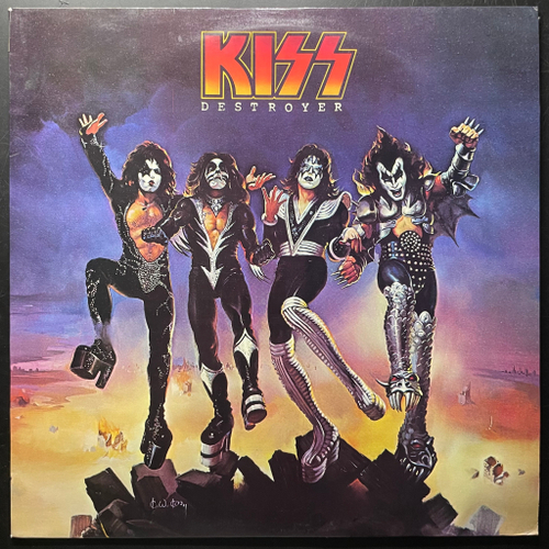 Kiss ‎– Destroyer (Швеция 1976г.)