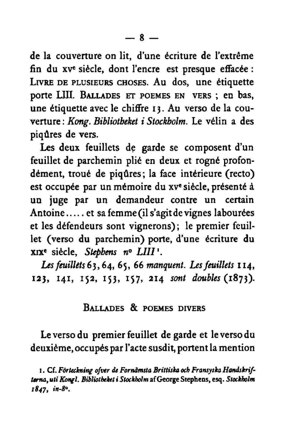 Le Petit Et Le Grand Testament De François Villon. Les Cinq Ballades En Jargon, Et Des Poésies Du Cercle De Villon | François Villon