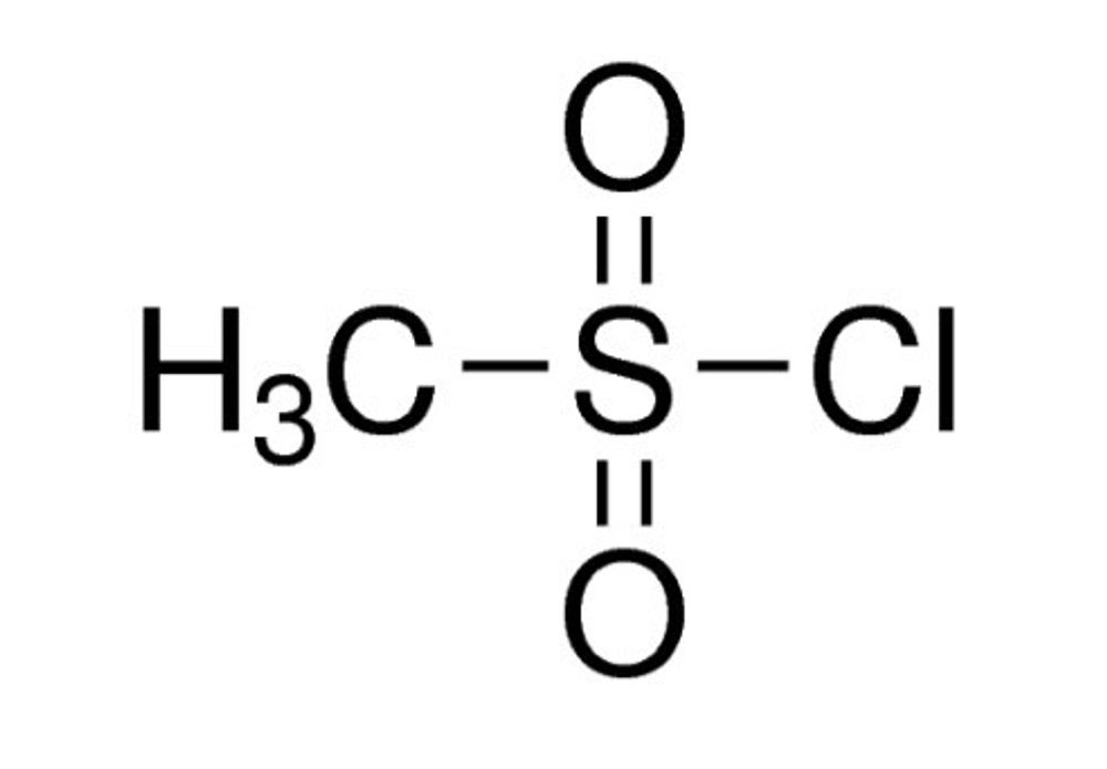Метансульфонилхлорид формула структура