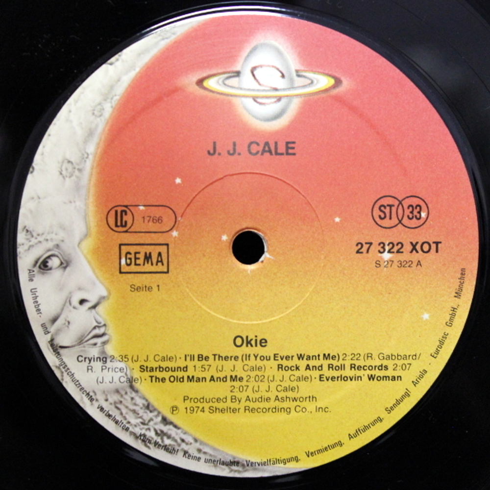 J.J. Cale / Okie (LP)