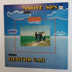Винтажная виниловая пластинка LP Нейтив Сан Native Son Shining (СССР 1985)