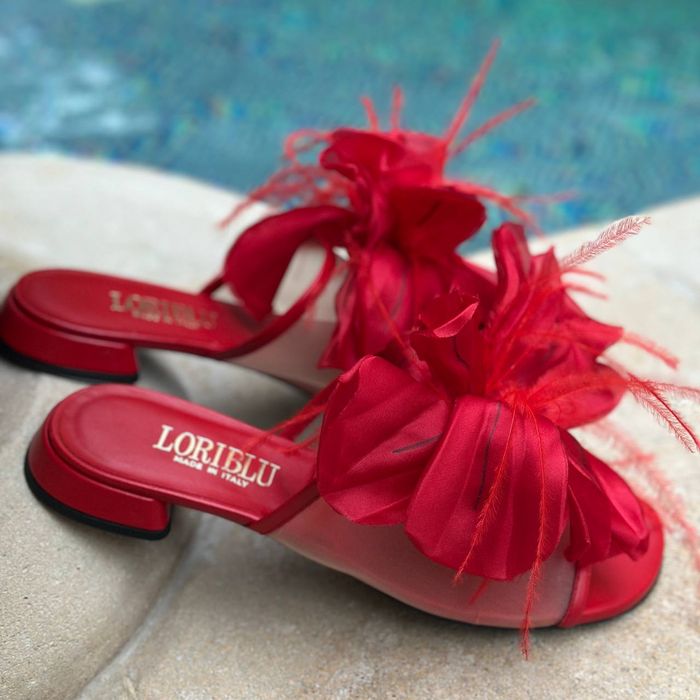 Сандалии Loriblu  6E15LF68NAPPAROSSO цвет красный 