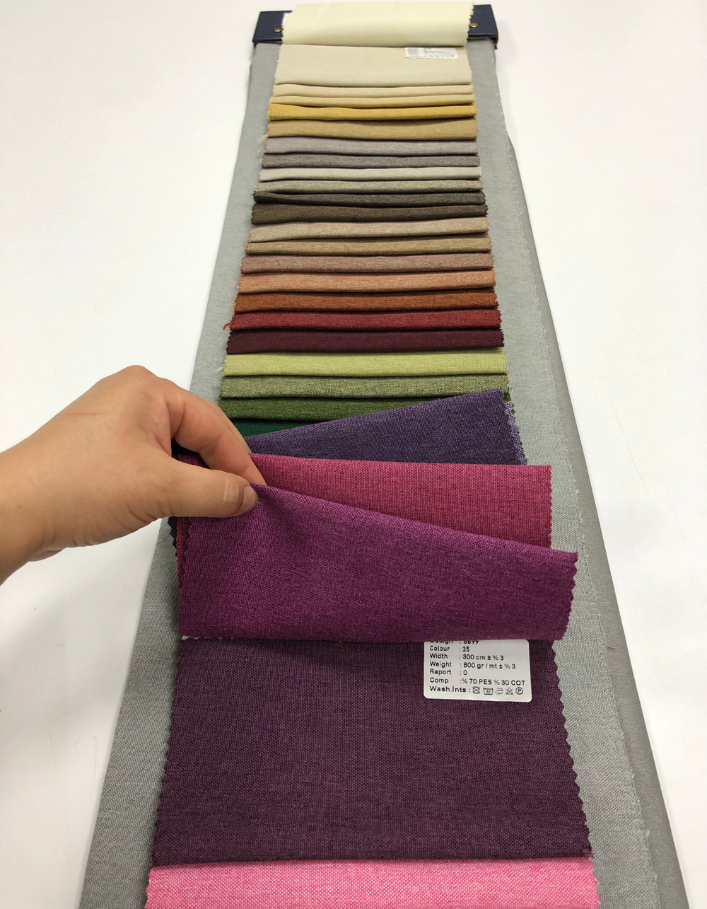 Портьерная ткань лен Megara арт. 6699