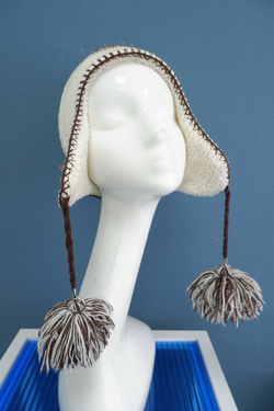 Шапка зимняя с ушками на 10-12 лет