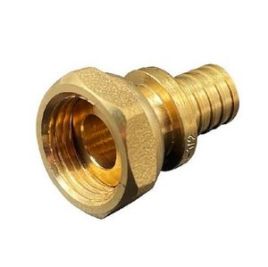 Переходники Ростерм с накидной гайкой латунные