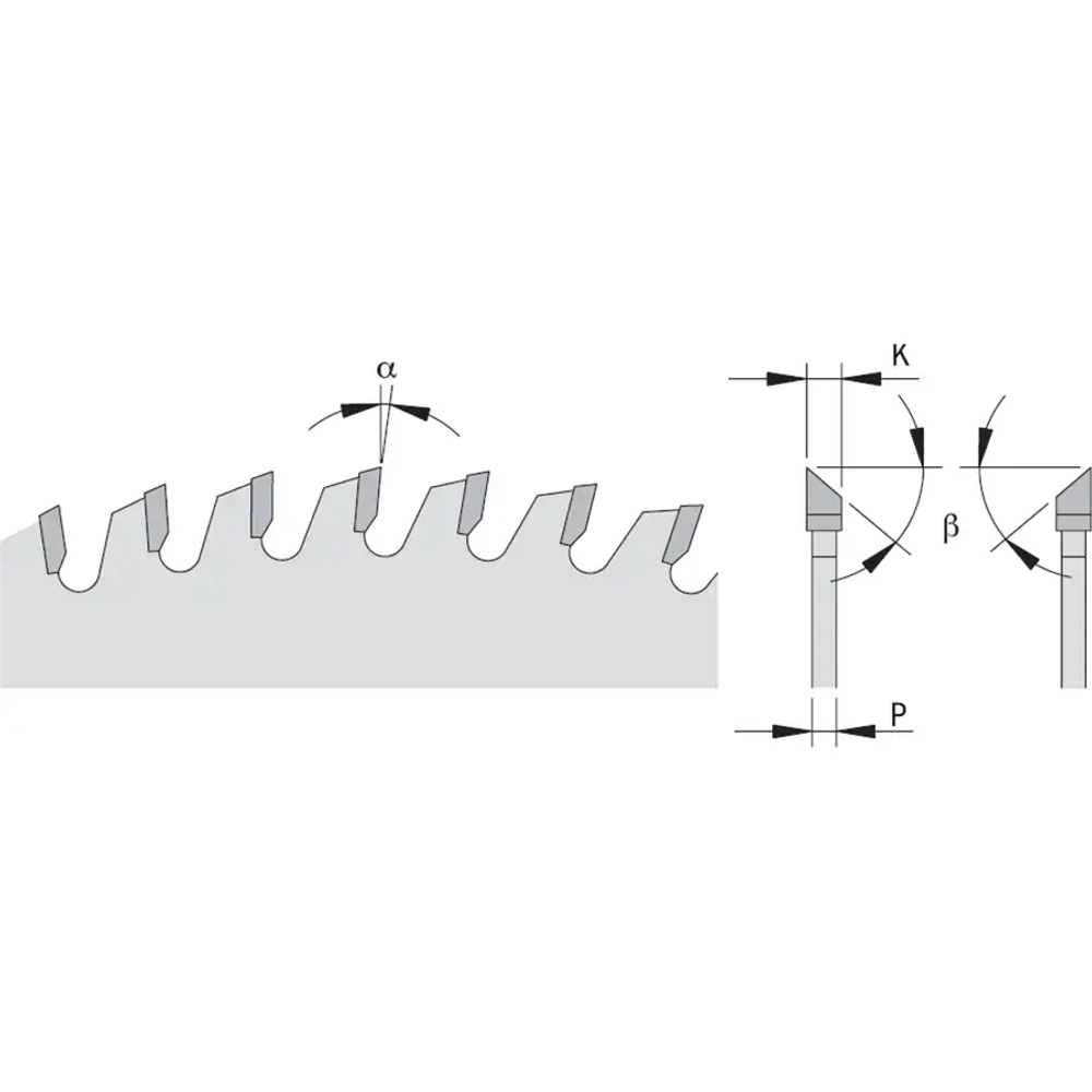 Пильный диск СМТ для МДФ и ДСП 250x30x3,2/2,2 40° Hi ATB Z=80 CMT 283.080.10M