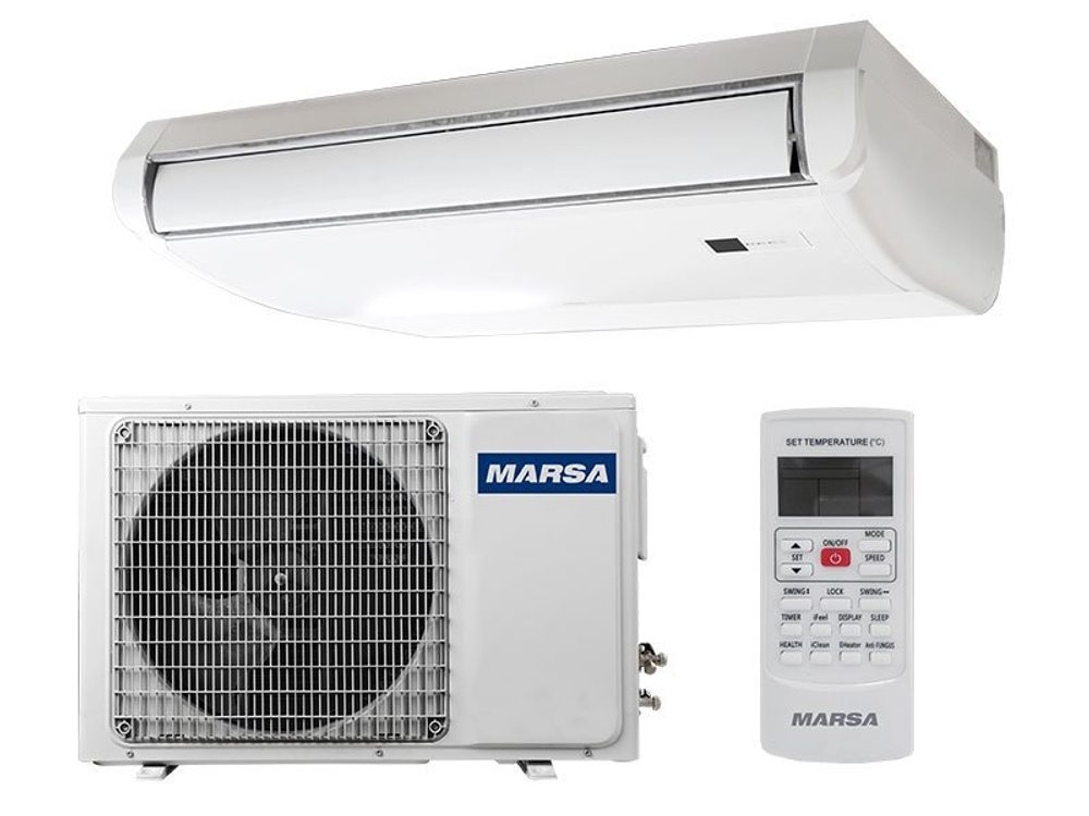 Полупромышленный напольно-потолочный кондиционер Marsa MRK-СHA2N/HA2NE-W MRK-18СHA2N/MRK-18HA2NE-W на 52 м²