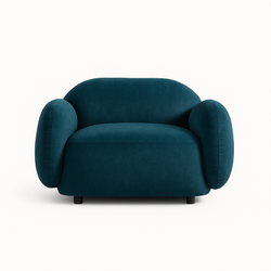 Дизайнерское кресло BLOB бархат 043