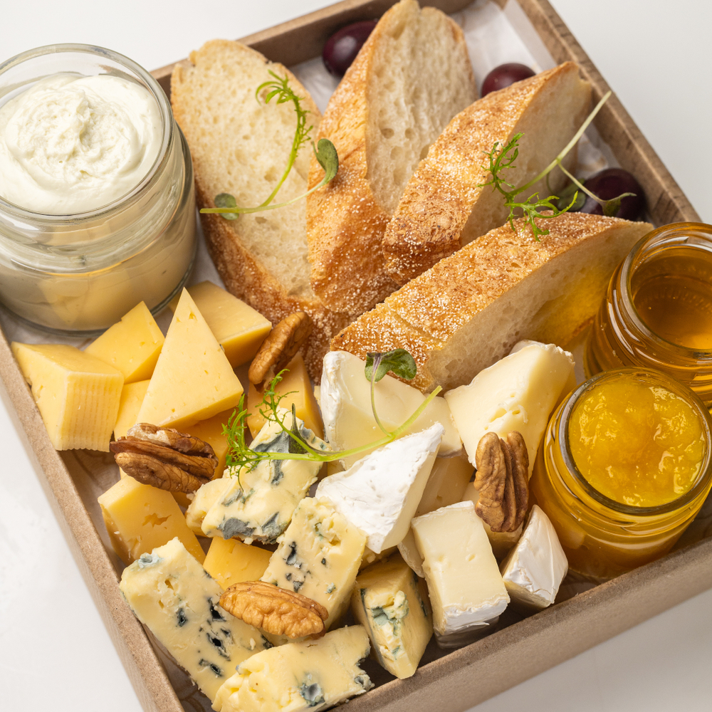 Wine Cheese Box