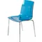 Стул X-Treme S прозрачный синий