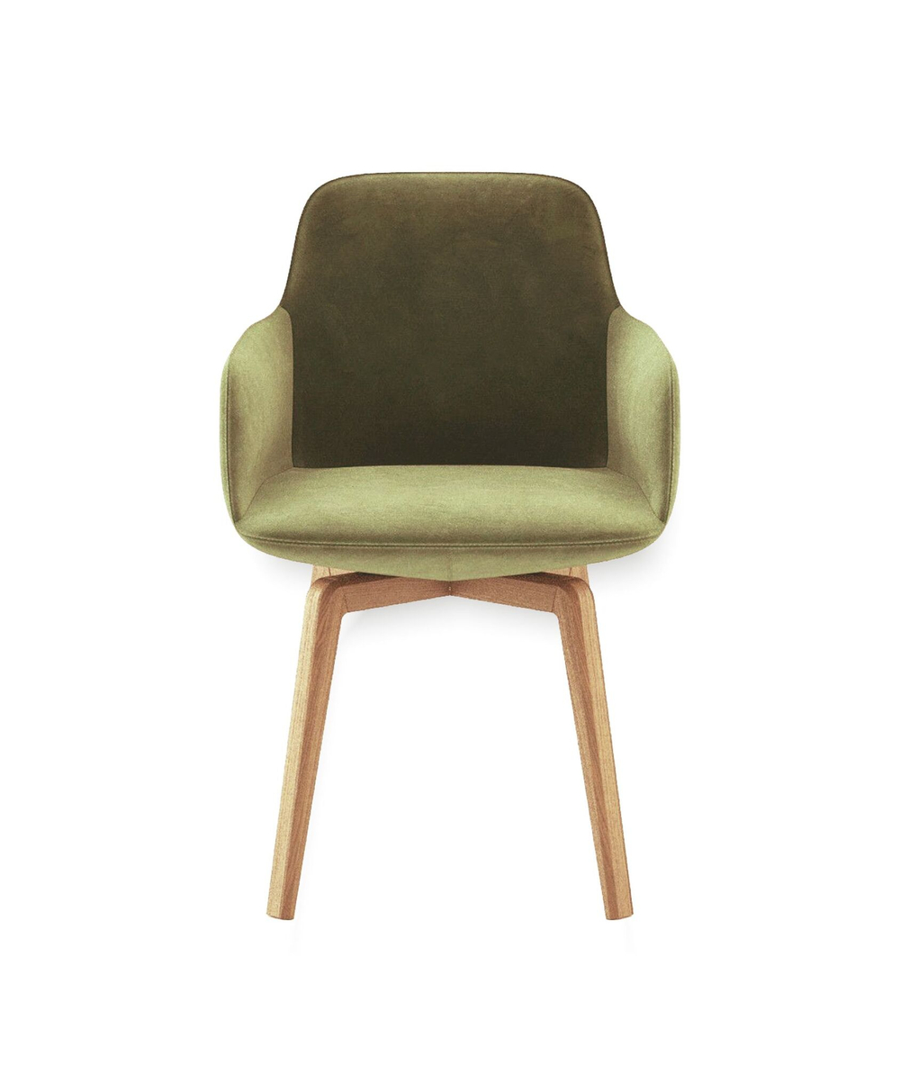 Дизайнерский стул LUPIN olive