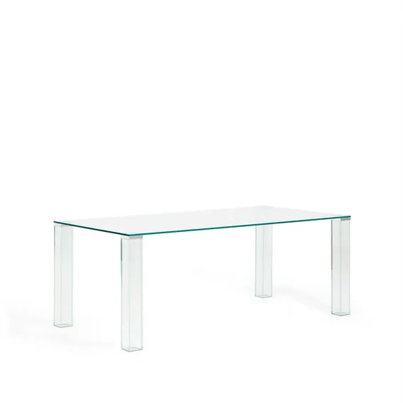 Стол Adularia из прозрачного закаленного стекла 200 x 100 см