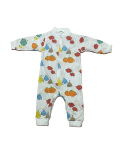 Комбинезон без ножек на кнопках из кулирки (100% хлопок) на рост 68 см