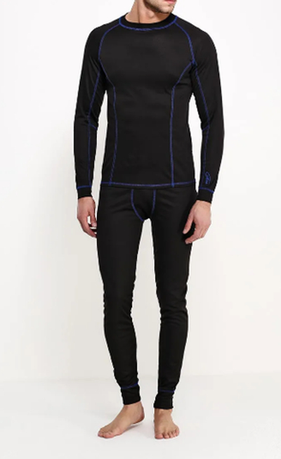 Термобелье Five Seasons Balder Set Man компл.M Black