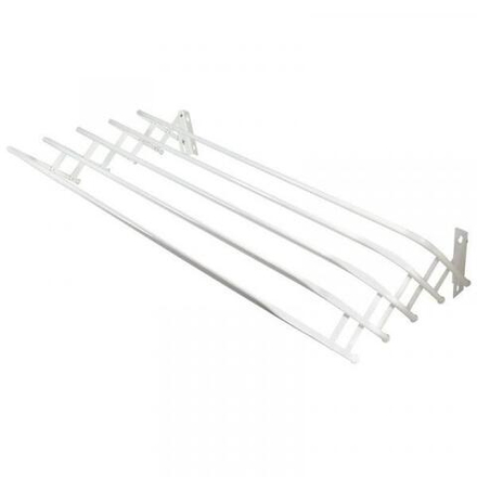 Сушилка для белья 0,8м (настенная/раздвижная) 80*45*13,5см белая Рыжий кот