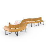 Скамейка Змейка