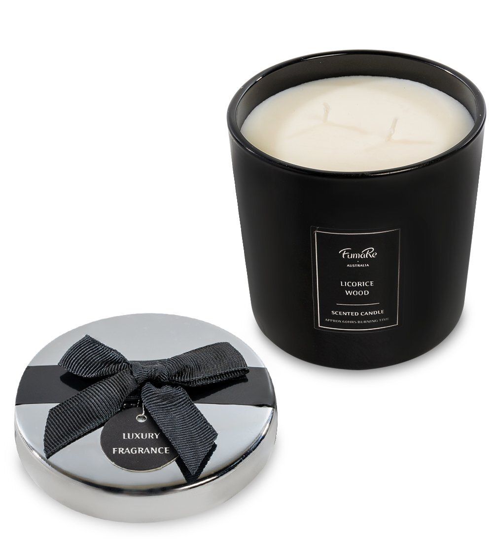 FumaRe KV-14 Свеча в стекле с крышкой «Стебель солодки»