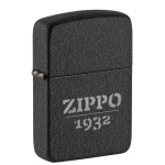 Зажигалка Zippo Black Crackle 46567