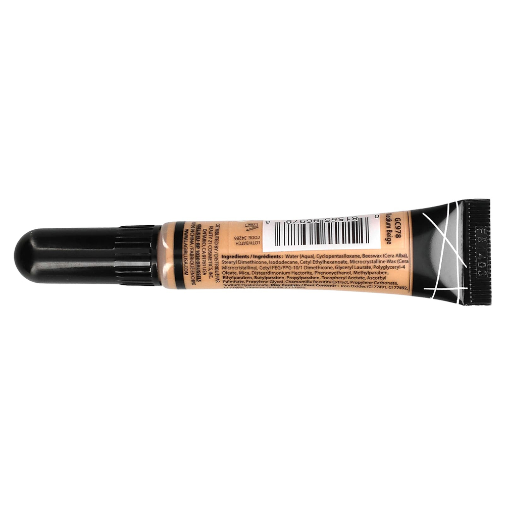 L.A. Girl, Консилер Pro Conceal HD Concealer, средний бежевый, 8 г