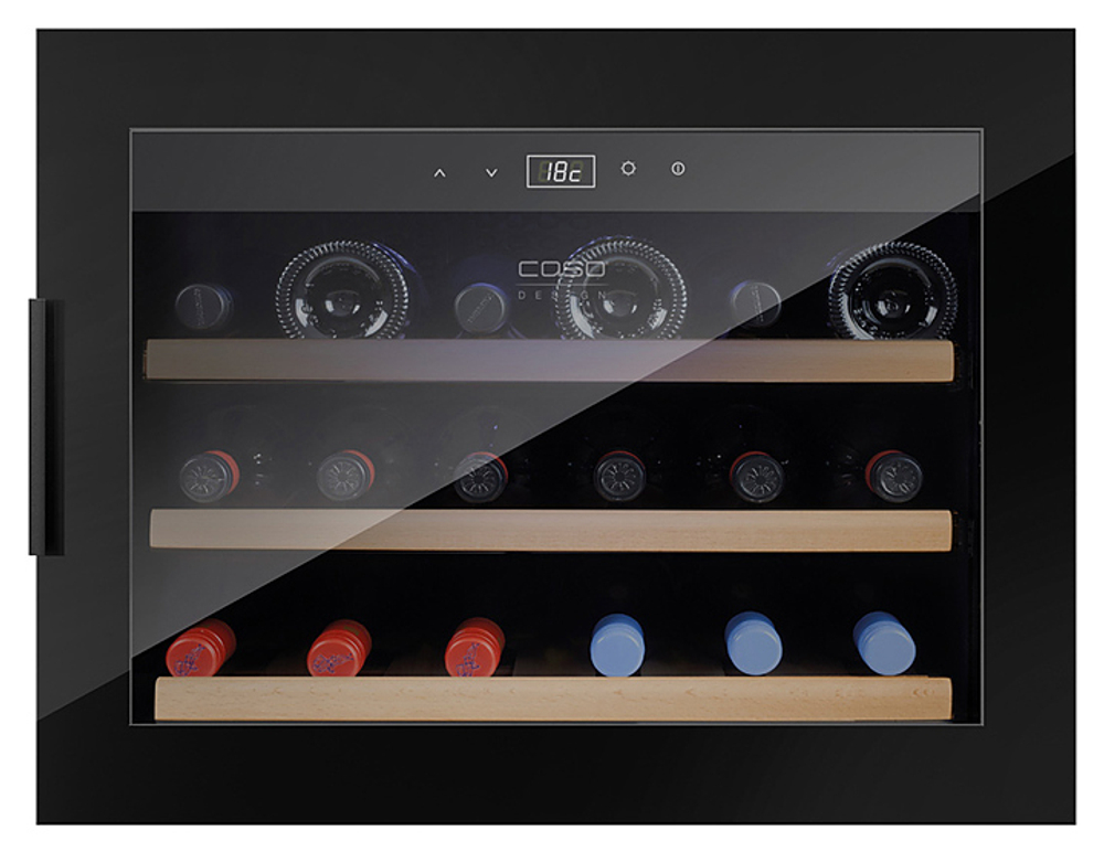 Винный шкаф CASO WineSafe 18 EB Black