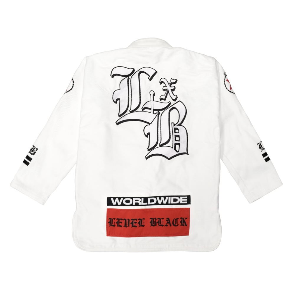 Кимоно Level x Black WAR MACHINE White