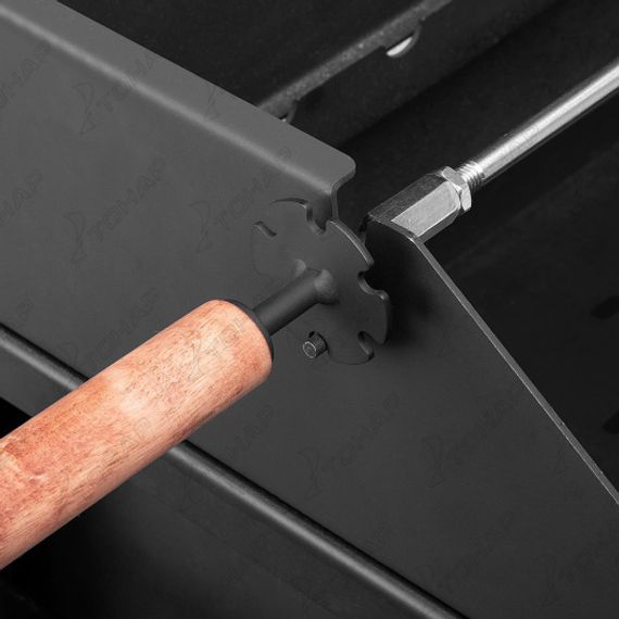 Комплект вертела SMART кронштейн + вертел D 8мм (HS-GS-SB) Helios