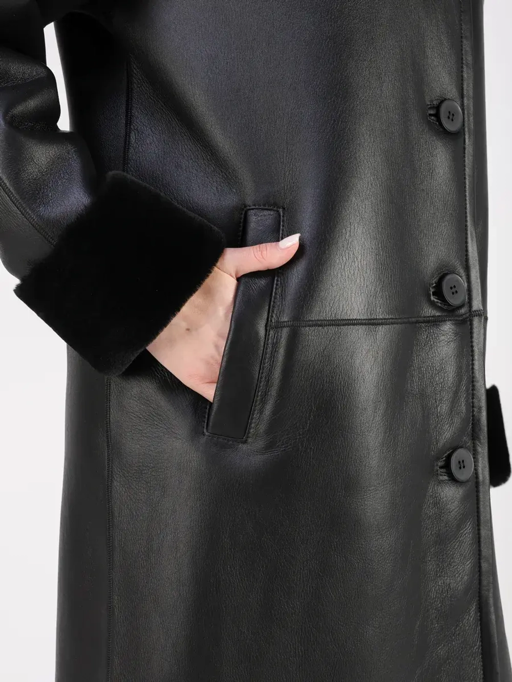 Дубленка зимняя натуральная Турция