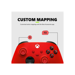 Беспроводной геймпад Xbox (Pulsing Red) для Xbox Series X/S, One, Windows, Cloud. Оригинал.