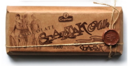 Шоколад "Спартак" Молочный 1кг. крафт