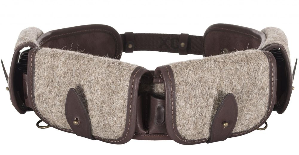 Патронташ комбинированный К-12 24 патрона закрытый с сукном (IV)