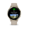 Умные часы Garmin Venu 3S 41 мм Безель из нержавеющей стали из мягкого золота, корпус французского серого цвета и силиконовый ремешок (010-02785-02)