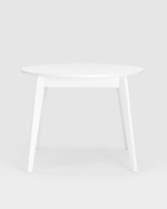 Стол Rondo 100-135*100 белый