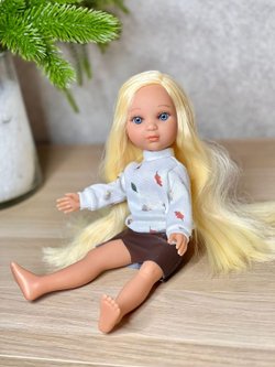 Кукла BERJUAN виниловая 35см Ева (832)