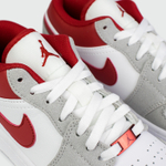 Кроссовки Air Jordan 1 Low Light Smoke Grey / Gym Red