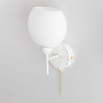 Citilux Флорида CL148310 Бра с выключателем Белое с патиной