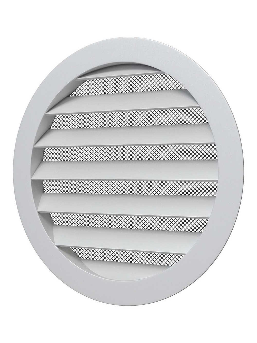 Решетка вентиляционная РКМ фланец D150 сетка D180 алюминий ERA