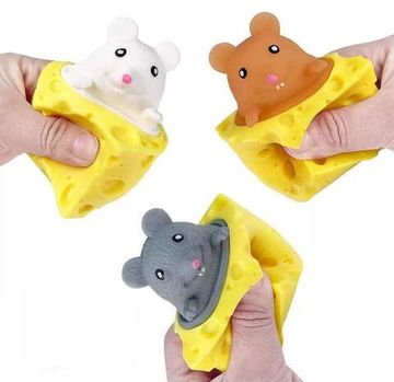 Антистресс Мышка в сыре ( в ассортименте )